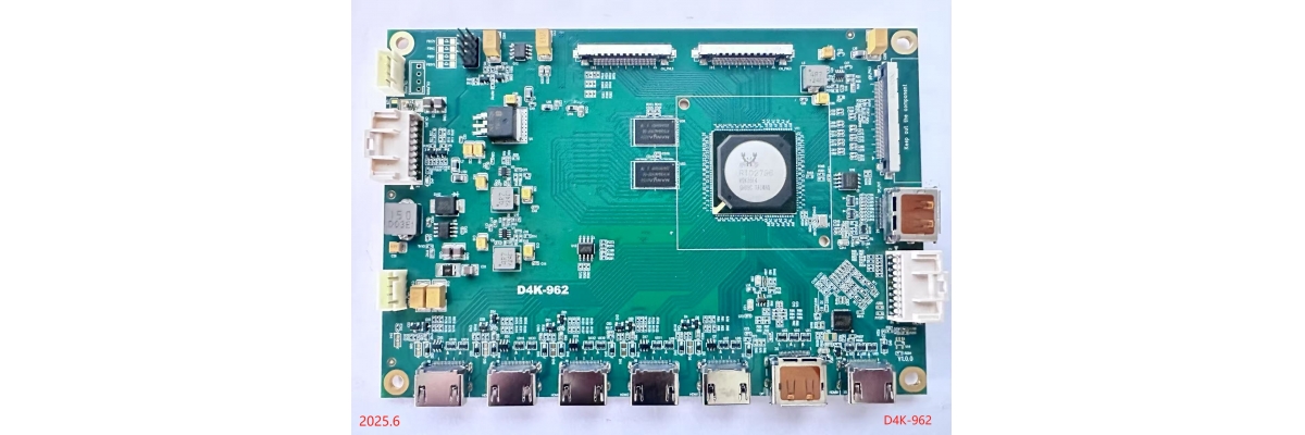 D4K-962  4K LCD驱动板 支持4画面分割